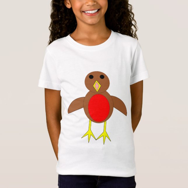 Camiseta Natal Robin Kids T Shirt (Frente)