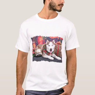 Camiseta Natal - rouco Siberian - amigo