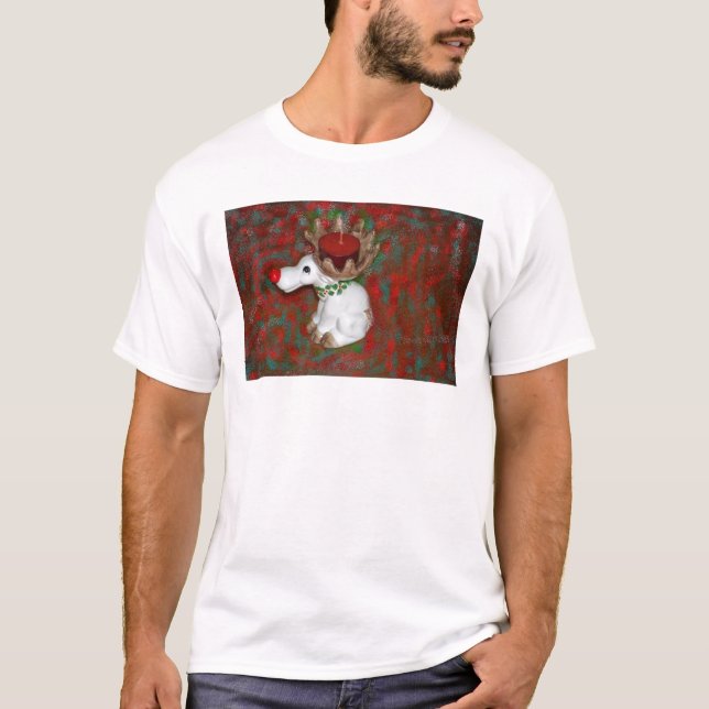 Camiseta Natal Rudolph Moose (Frente)