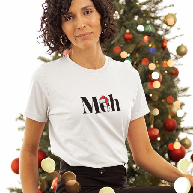 Camiseta Natal Sarcástico Engraçado (Criador carregado)