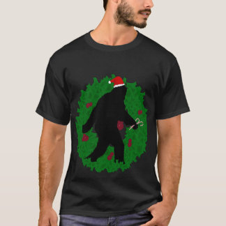 Camiseta Natal Sasquatchando