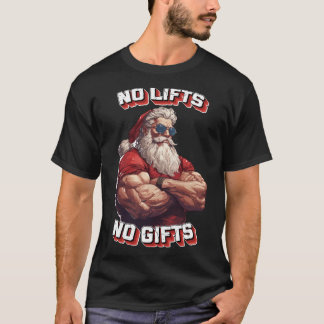 Camiseta Natal - Sem elevadores sem presentes Papais noeis 