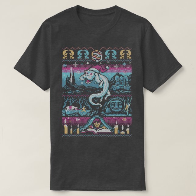 Camiseta Natal sem fim (Frente do Design)