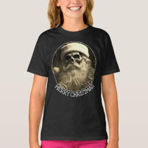 Camiseta Natal Sombrio - Papai Noel Esqueleto 65609