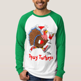 Camiseta Natal Tipsy Turkey (Martini) - Execução Postada