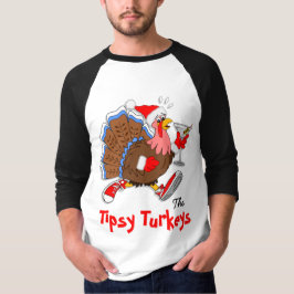Camiseta Natal Tipsy Turkey (Martini) - Execução Postada