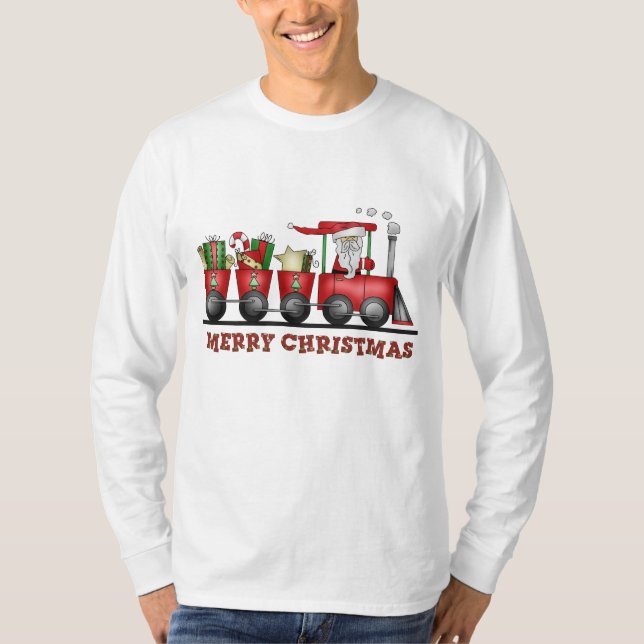 Camiseta Natal Train (Frente)