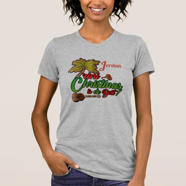 Camiseta natal trini ainda é o melhor com marac (Frente)