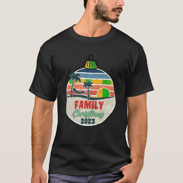 Camiseta Natal Tropical 2023 - Palma de Férias (Frente)
