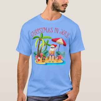 Camiseta Natal Tropical do Natal no Natal Papais noeis no N