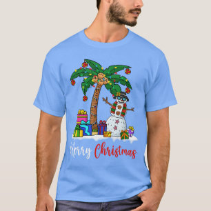 Camiseta Natal Tropical Luzes Havaianas de Natal Palmree Fa