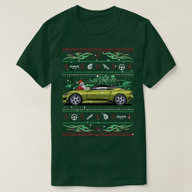 Camiseta Natal Ugly Nissan 400z RZ34 FairLady Gift (Frente do Design)