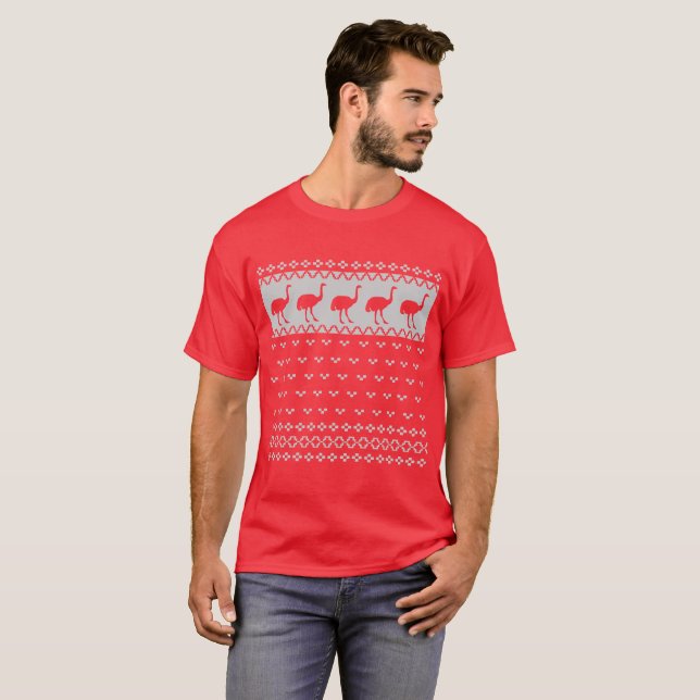CAMISETA NATAL UGLY OSTRICH (Frente Completa)