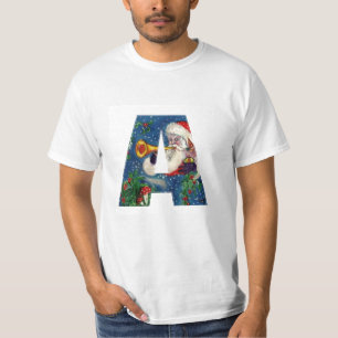 CAMISETA NATAL UMA CARTA/SANTA CLAUS BUGLER