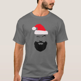 Camiseta Natal Unisex Adulto / Jovem Gráfico de Papai Noel
