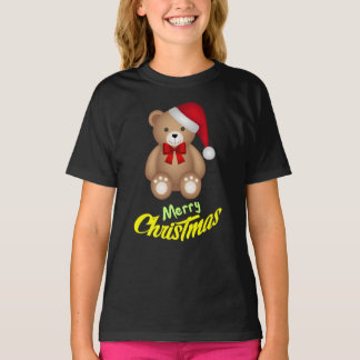 Camiseta natal ursinho