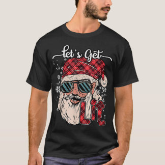 Camiseta Natal Vamos Deixar Papais noeis Engraçados Xmas Ho