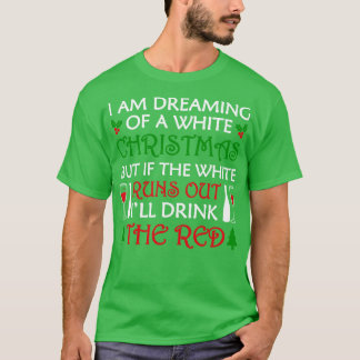 Camiseta Natal Vermelho e Branco