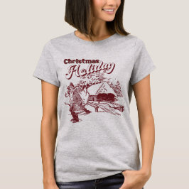 Camiseta Natal Vintage Feriado