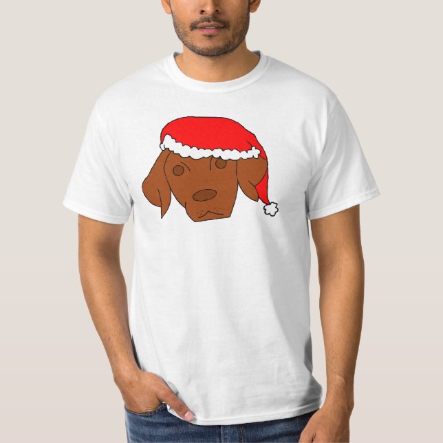 Camiseta Natal Vizsla (Frente)