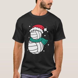 Camiseta Natal VolleyBall Santa Hat
