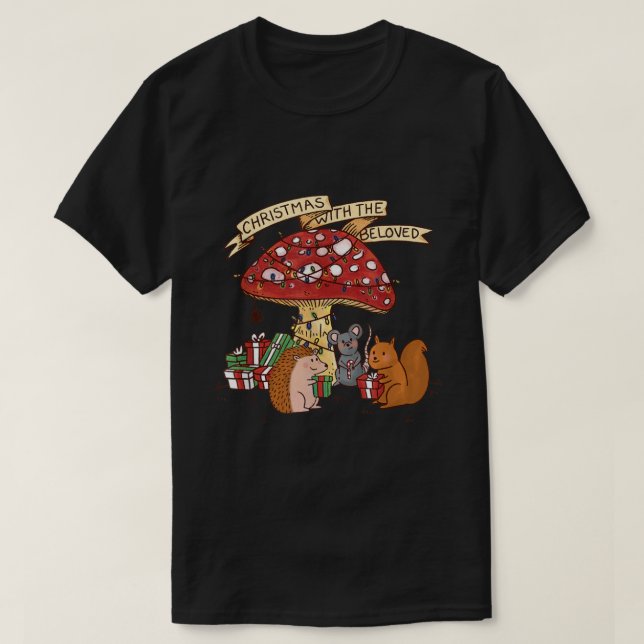 Camiseta Natal Xmas Lighting Natal com o (Frente do Design)
