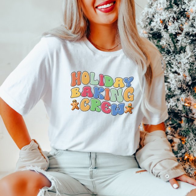 Camiseta natalícia para cozinheiras (Criador carregado)