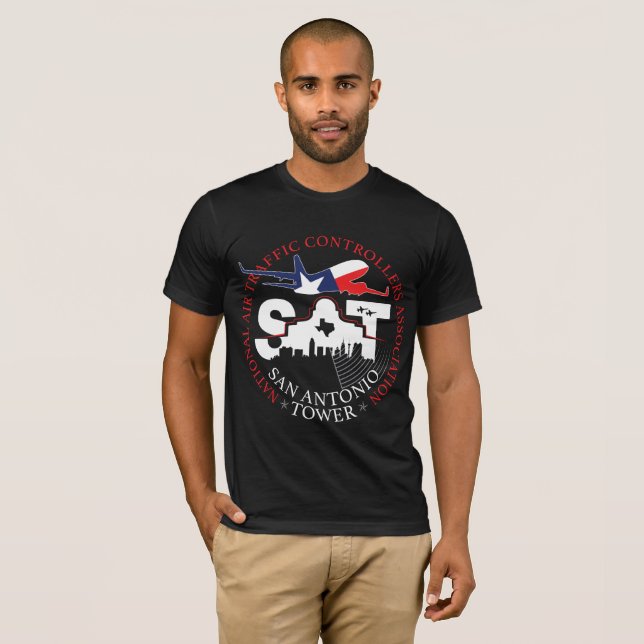 Camiseta NATCA - Controlador aéreo - San Antonio (Frente Completa)
