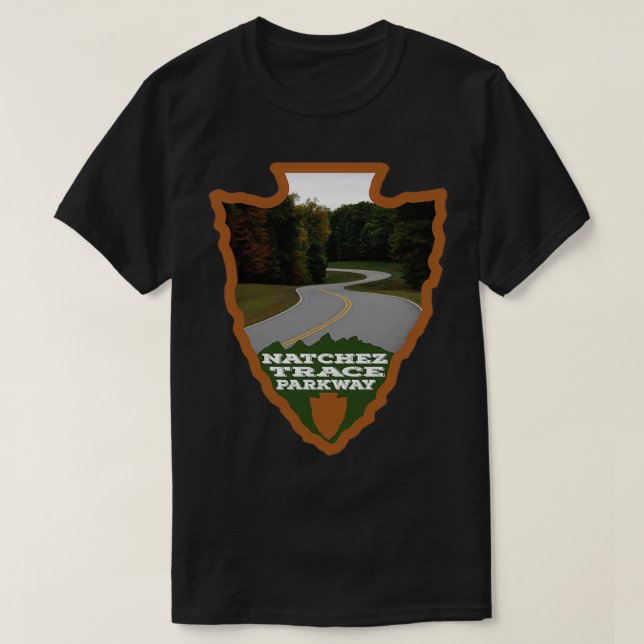 Camiseta Natchez Trace Parkway (Frente do Design)