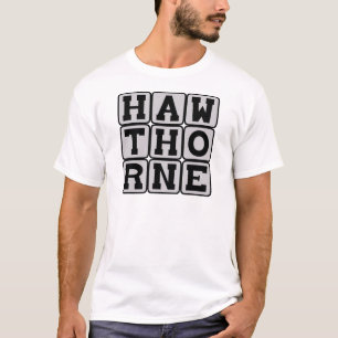 Camiseta Nathaniel Hawthorne, romancista americano