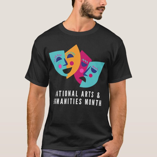 Camiseta National Arts & Humanities Month (Frente)