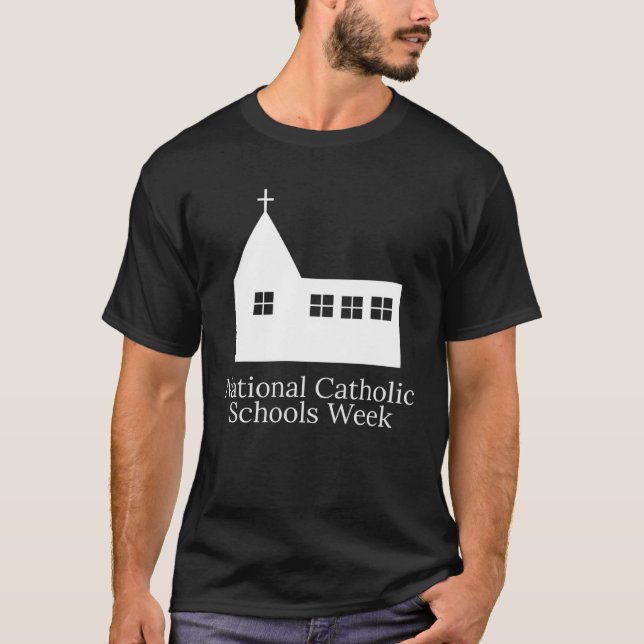 Camiseta National Catholic Schools Week (Frente)