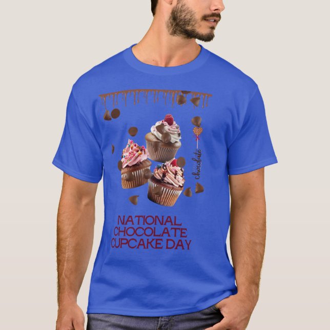 Camiseta National Chocolat Cupcake classique (Frente)