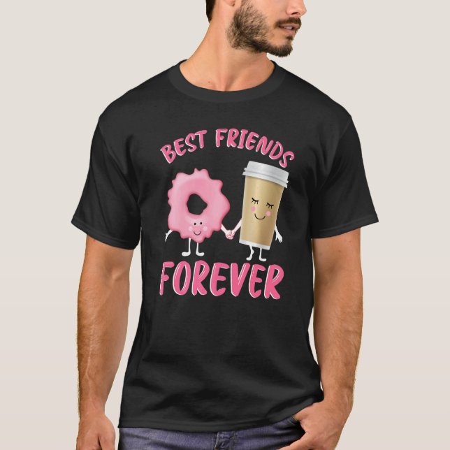 Camiseta National Donut Day  Best Friends Forever (Frente)