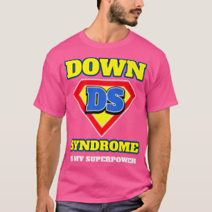 Camiseta National Down Syndrome Awareness Superpower Superh