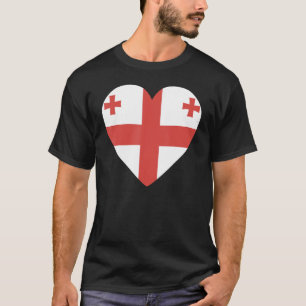 Camiseta National Flag of Georgia souvenir for men women 6
