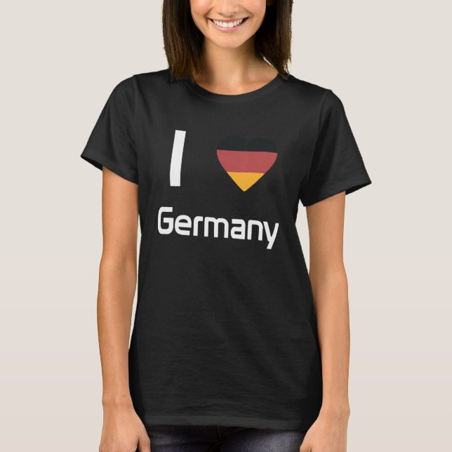 Camiseta National Flag of Germany souvenir  for men women 3 (Frente)
