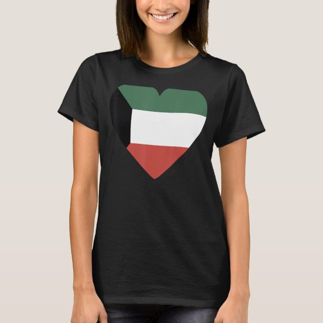 Camiseta National Flag of Kuwait souvenir  for men women 5 (Frente)