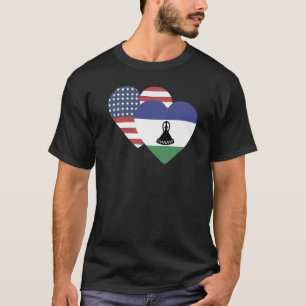 Camiseta National Flag of Lesotho souvenir for men women