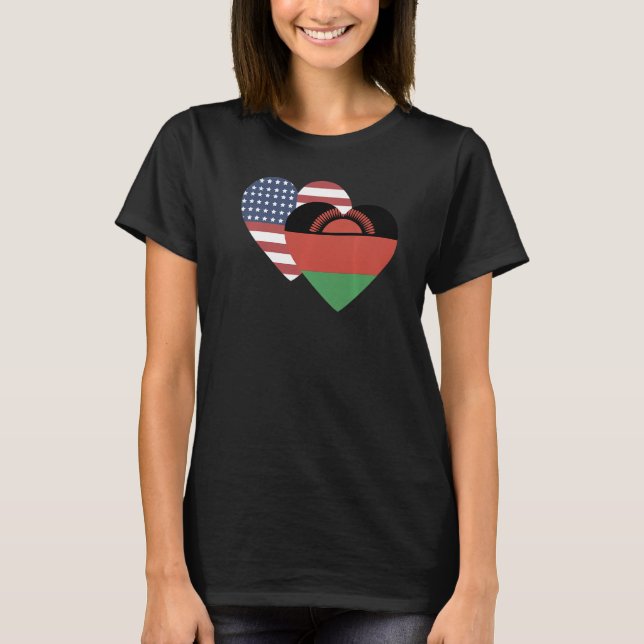 Camiseta National Flag of Malawi souvenir  for men women  1 (Frente)