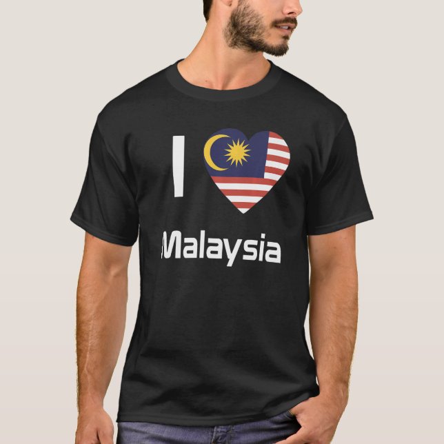 Camiseta National Flag of Malaysia souvenir  for men women (Frente)