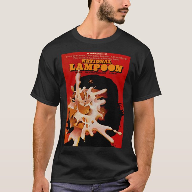 Camiseta National Lampoon Is Nothing Sacred Cover boy (Frente)