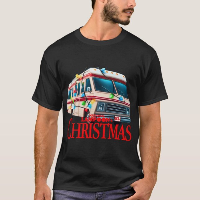 Camiseta National Lampoon RV Christmas friends (Frente)