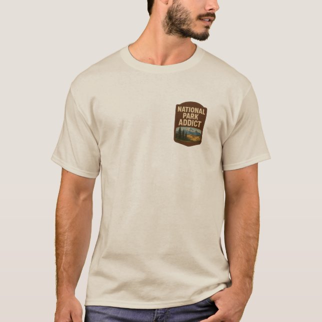 Camiseta National Park Addict Premium (Frente)