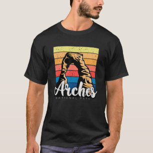Camiseta National Park Arches Moab Canyon Utah Camping Hiki
