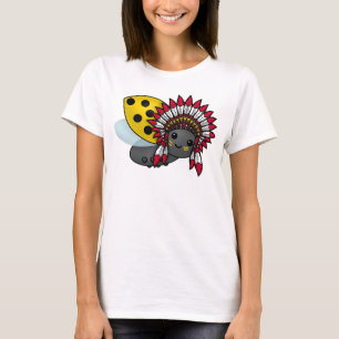 Camiseta Nativa Americana Ladybug
