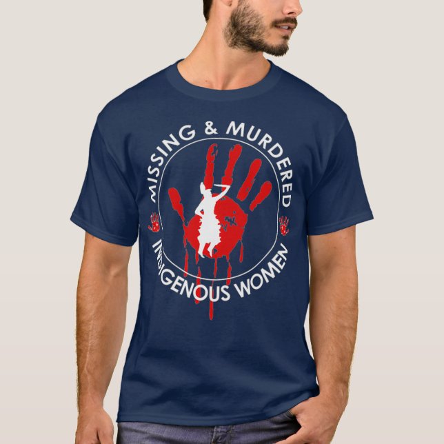 Camiseta Nativa Indígenas Desaparecida E Assassinada (Frente)