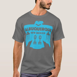 Camiseta Native American Bird Albuquerque Novo México Azul