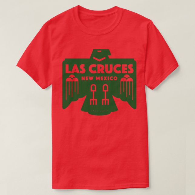 Camiseta Native American Bird Las Cruzes Novo México Verde (Frente do Design)