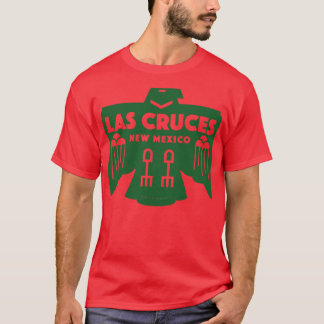 Camiseta Native American Bird Las Cruzes Novo México Verde